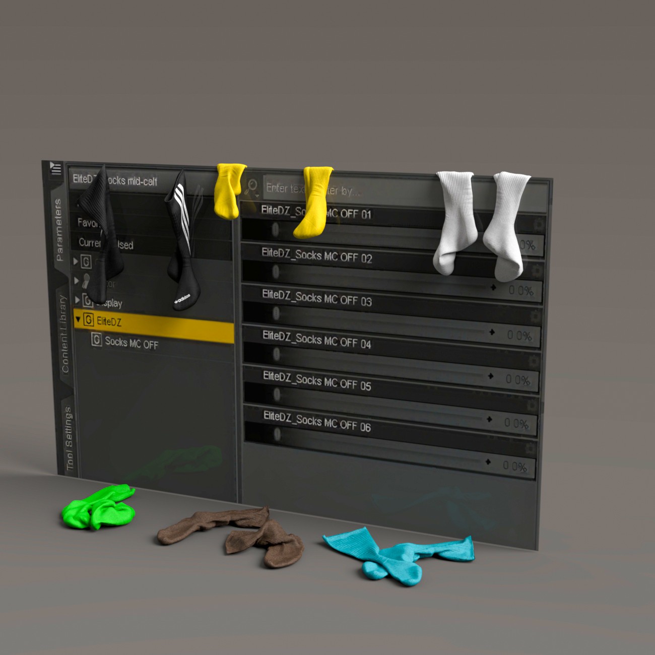 EliteDZ_Socks for G8F G8M by N/A