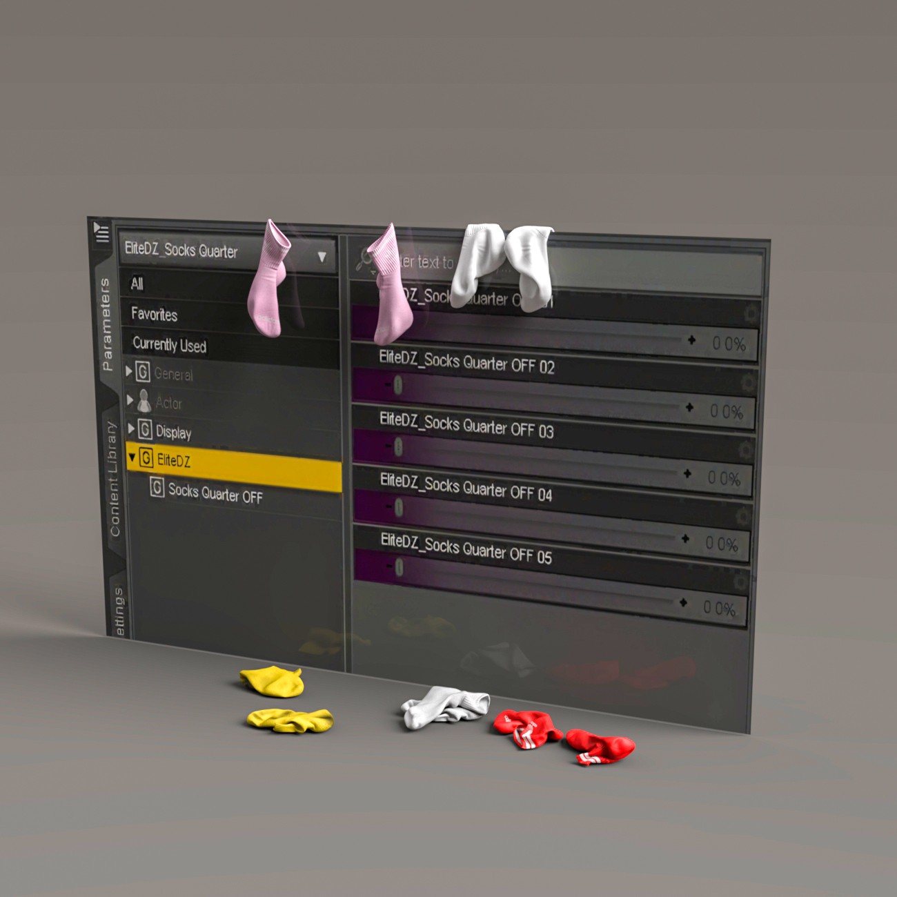 EliteDZ_Socks for G8F G8M by N/A