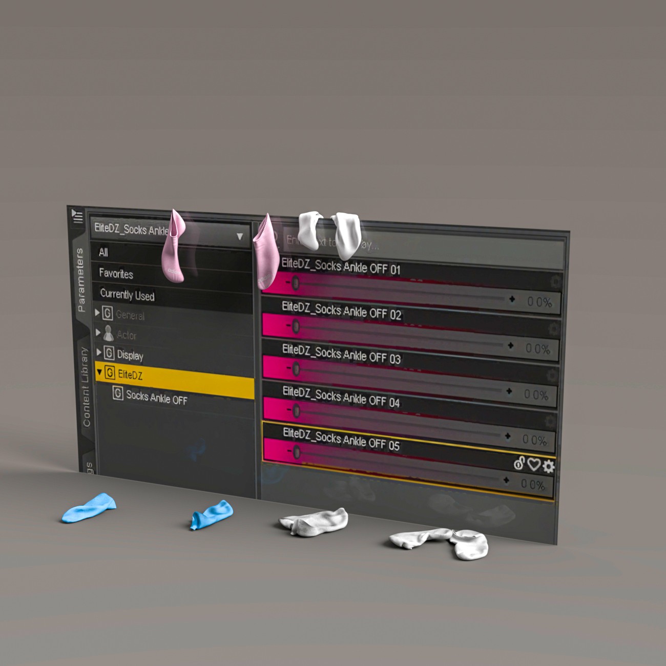 EliteDZ_Socks for G8F G8M by N/A