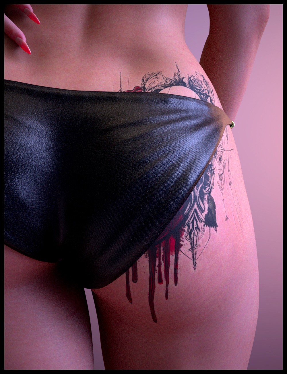 ND Great Intimate Tattoos for Genesis 9 by N/A