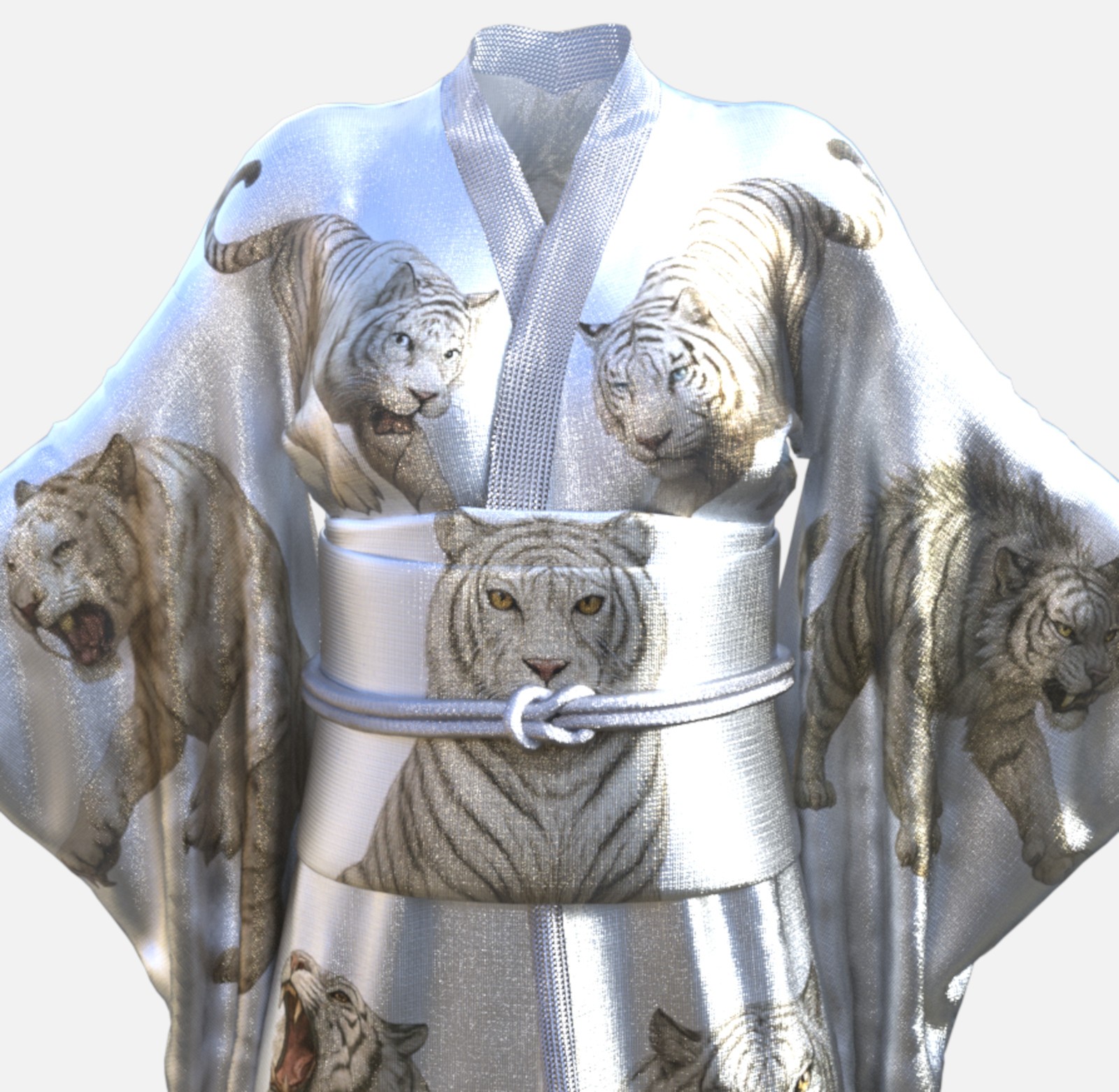 Japan Mythical Creature dForce Kimono Outfit Texture Add-ons by N/A