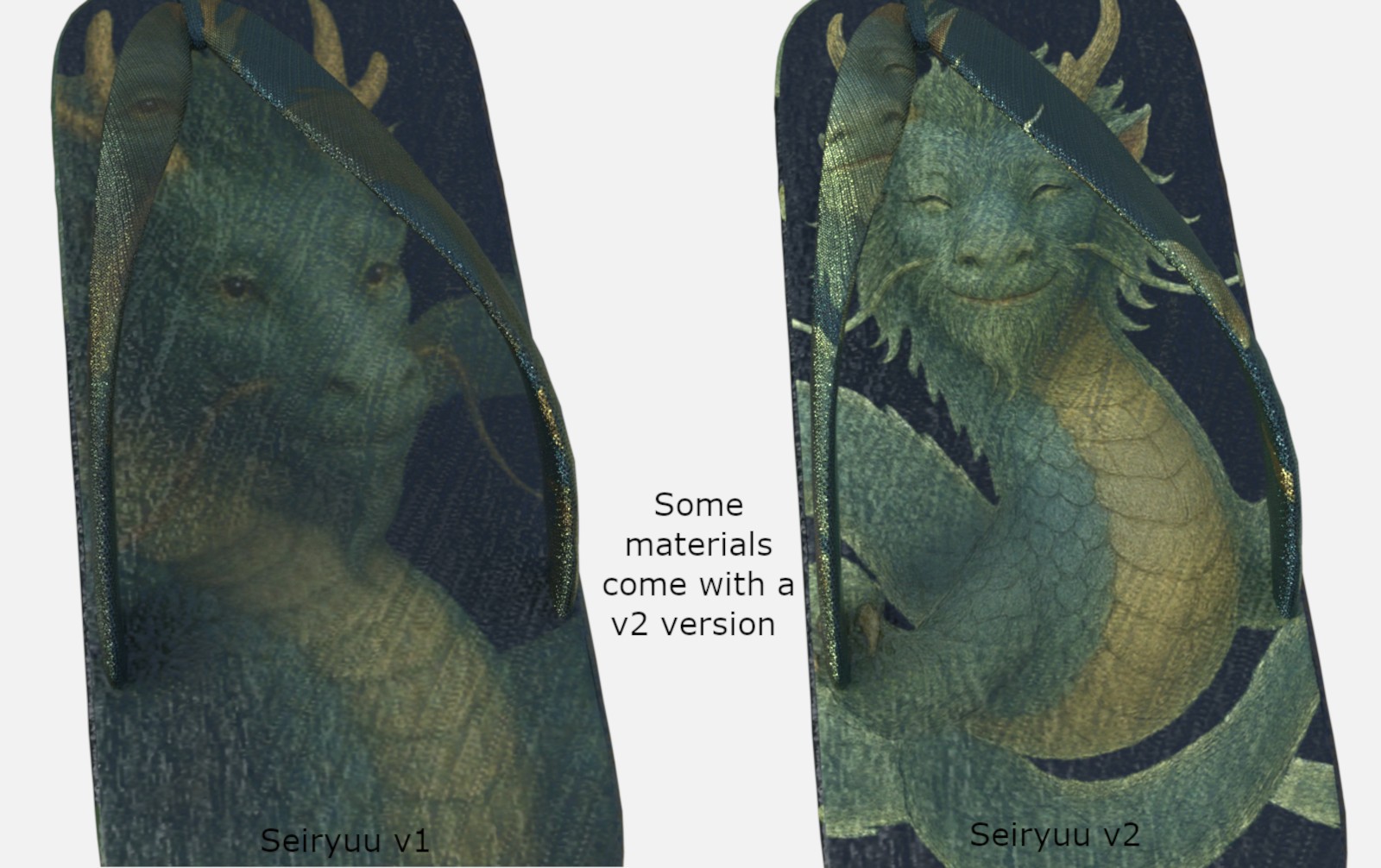 Japan Mythical Creature dForce Kimono Outfit Texture Add-ons by N/A