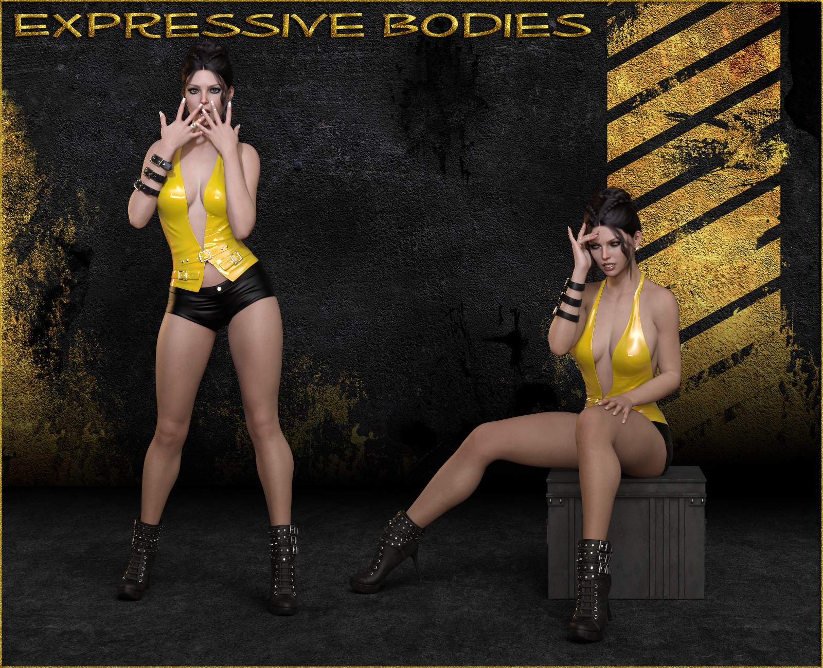 Expressive Bodies - Poses G9F-G8F-G3F by N/A