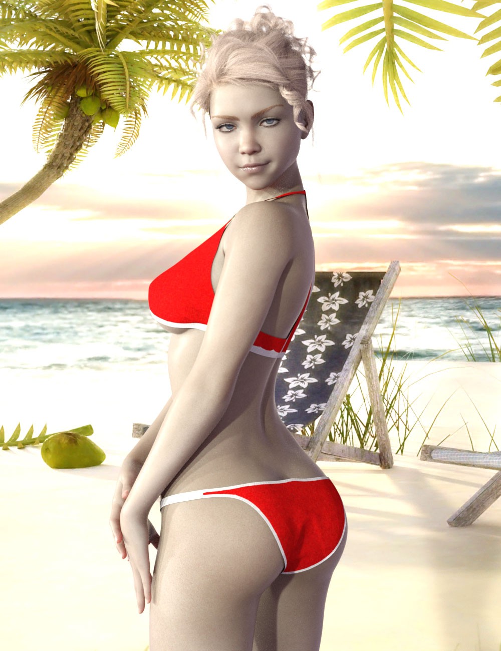 3DL Clara + Outfit for Genesis 8 Females by N/A
