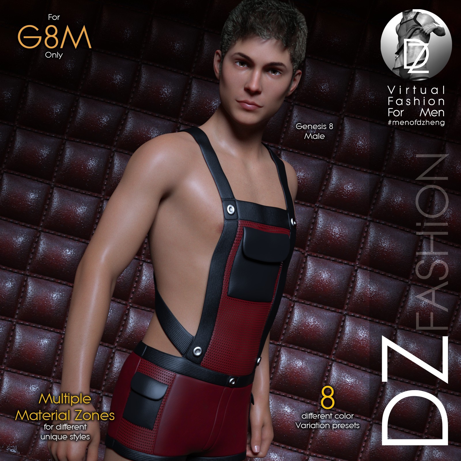DZ Rouge Leather for G8M by N/A