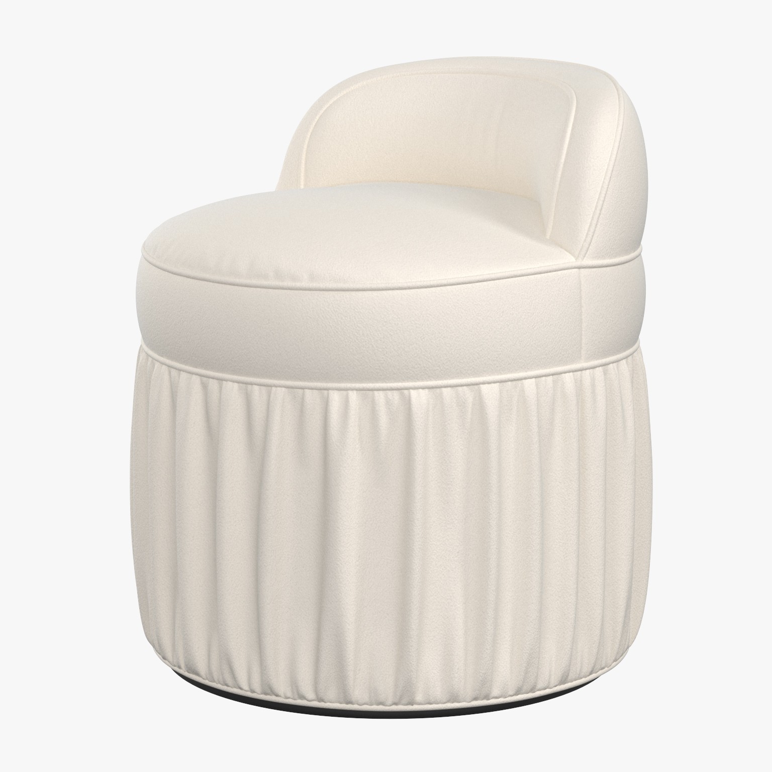 Leona Vanity Stool by N/A