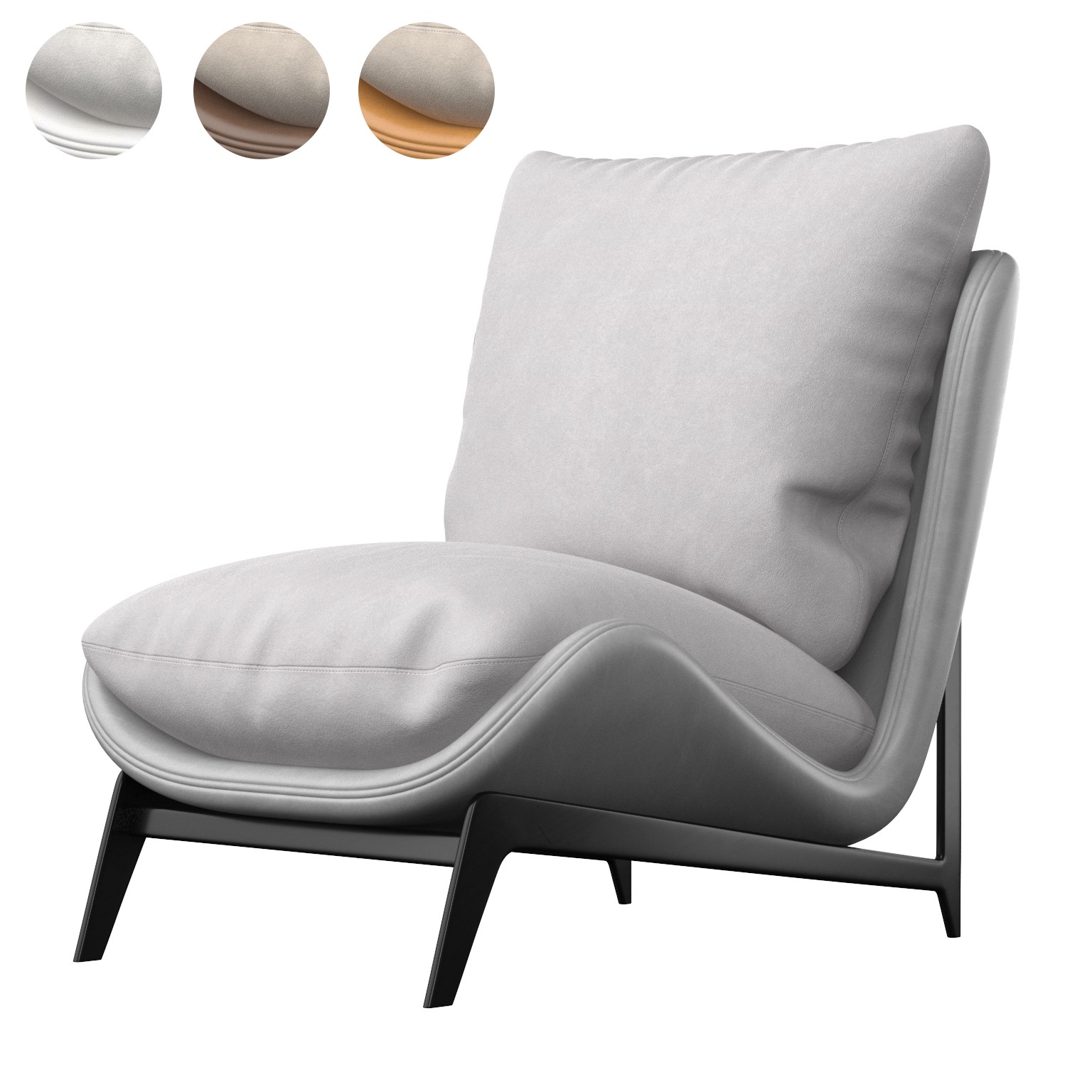 Scandinavian Armchair by N/A