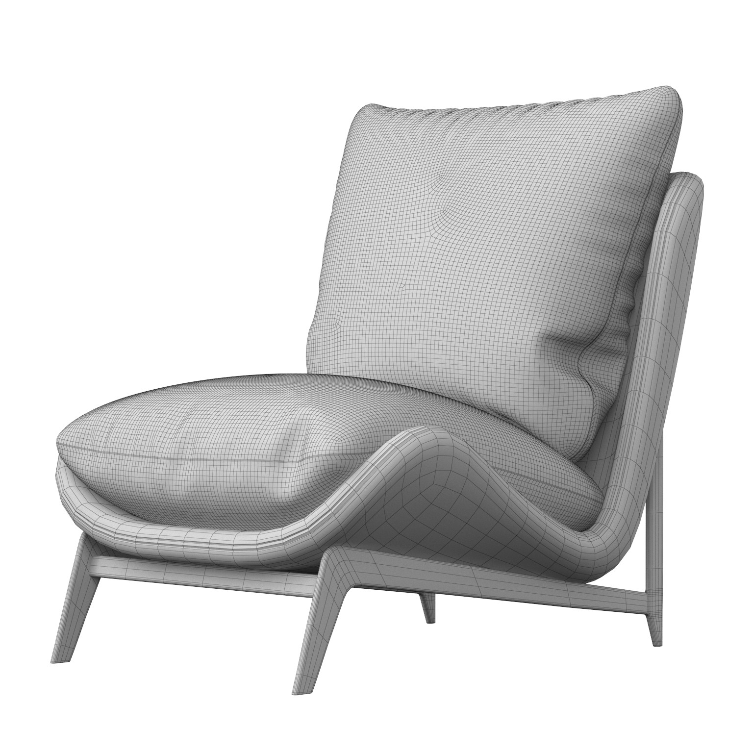 Scandinavian Armchair by N/A