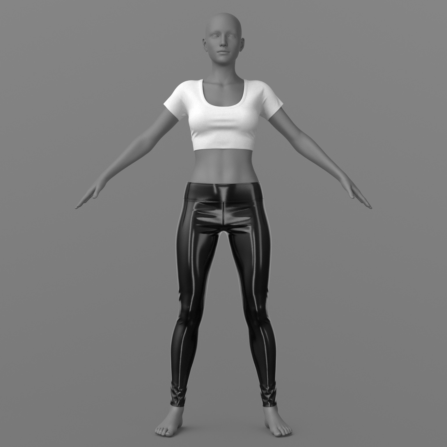 Pants and Shirt G8 Female by N/A