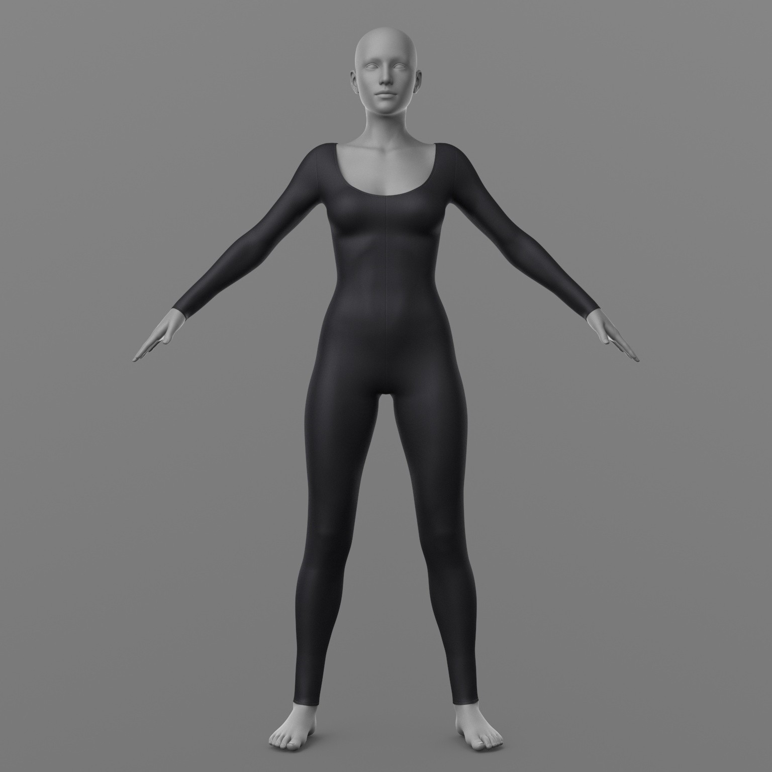 Full Body Jumpsuit G8 Female by N/A