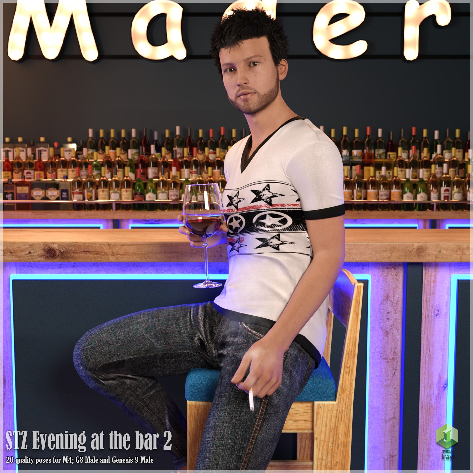 STZ Evening at the bar 2 by N/A