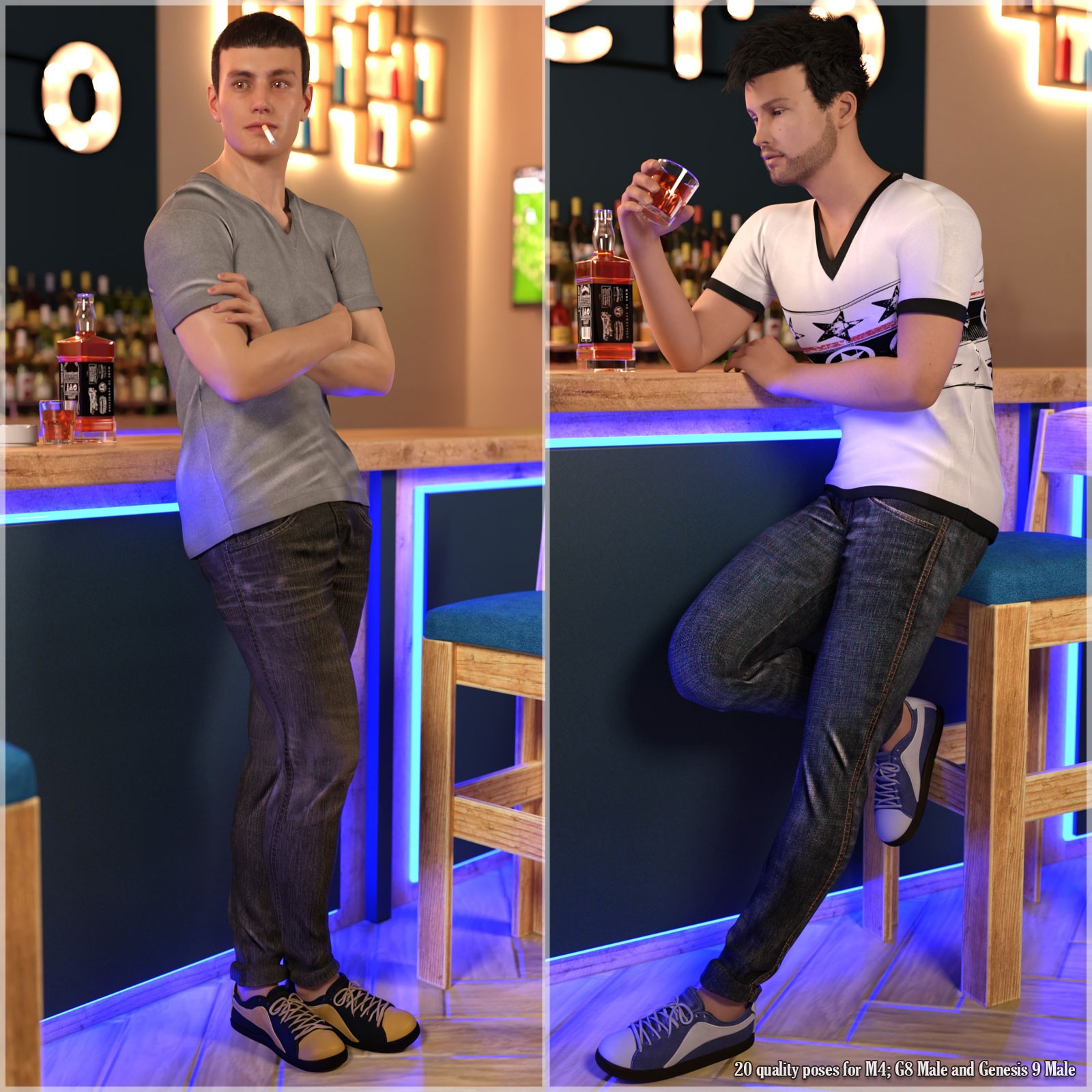 STZ Evening at the bar 2 by N/A