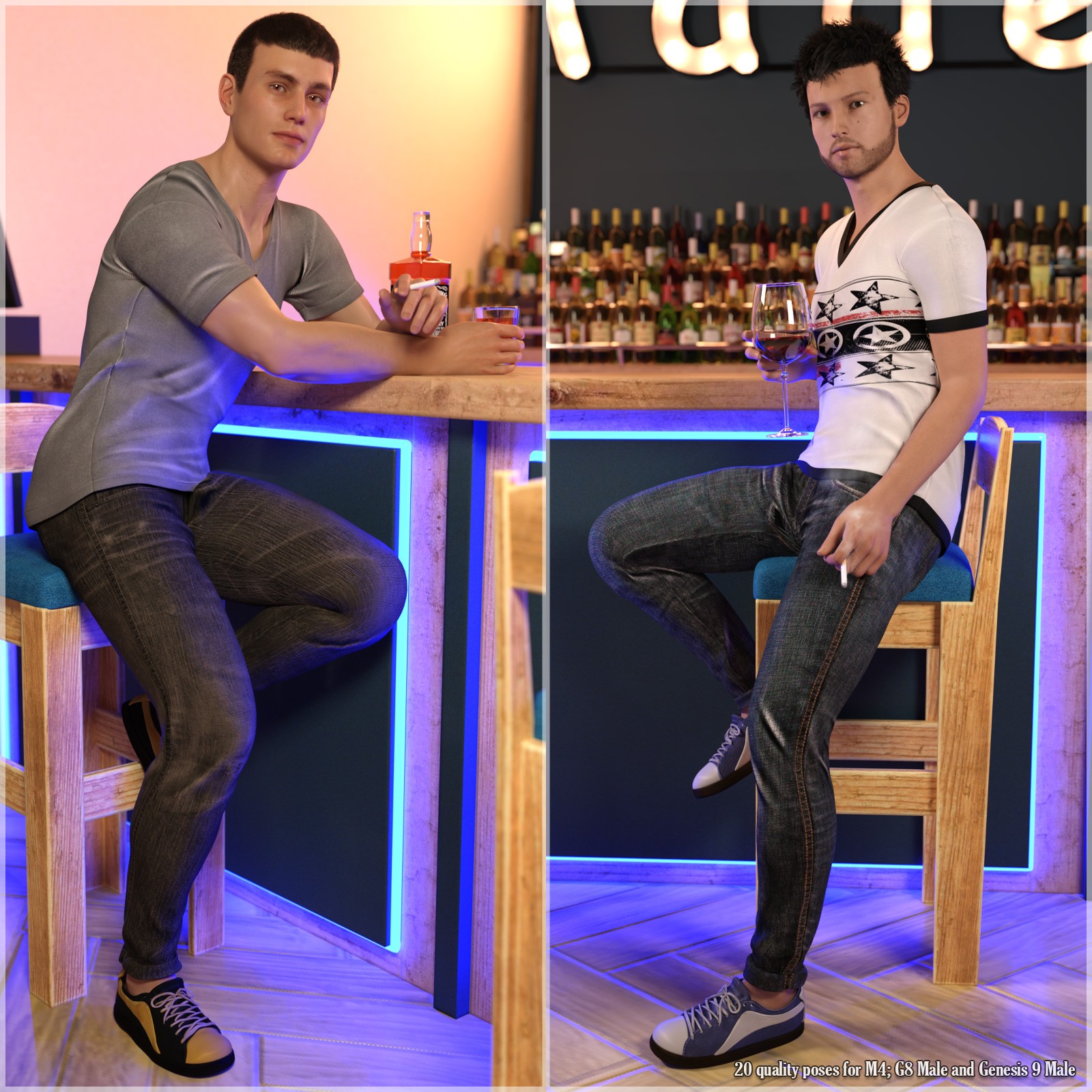 STZ Evening at the bar 2 by N/A