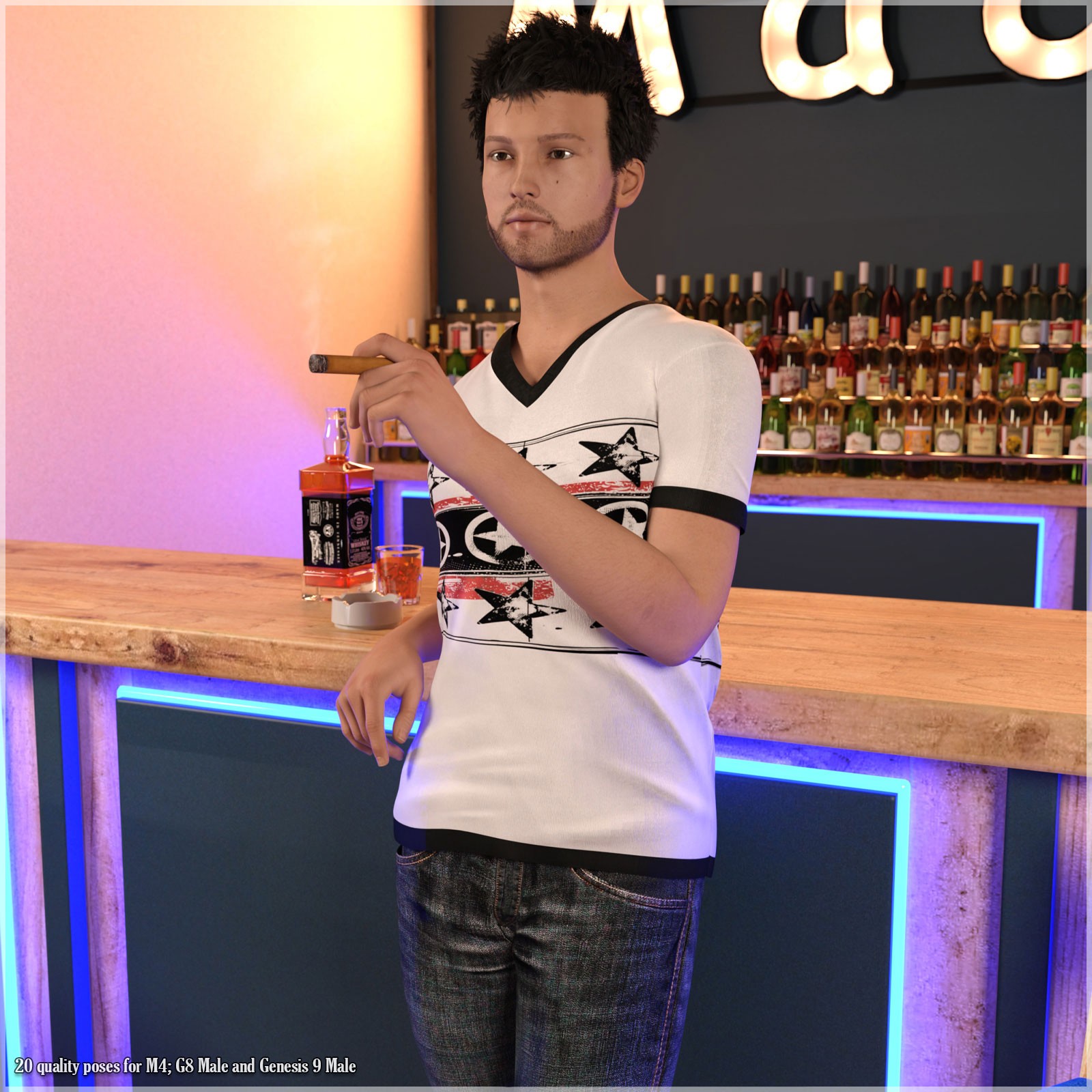 STZ Evening at the bar 2 by N/A