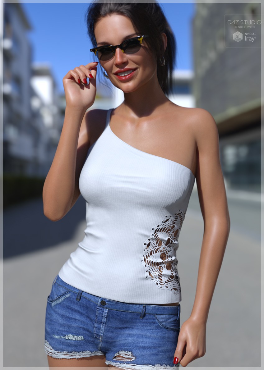 dForce One Shoulder Tank G8G8.1F G9 dForce One Shoulder Tank G8G8.1F G9