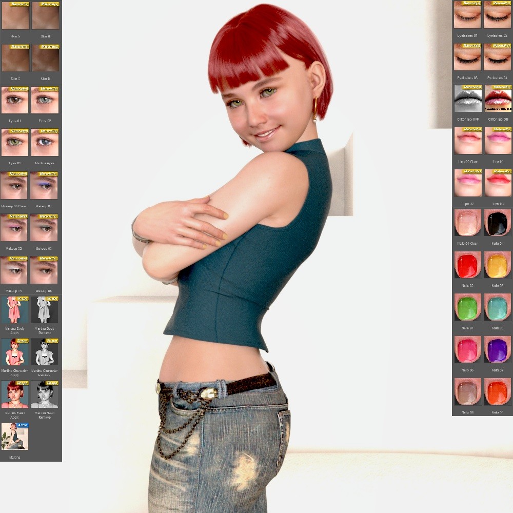DAXK Martina for Genesis 8 Female by N/A
