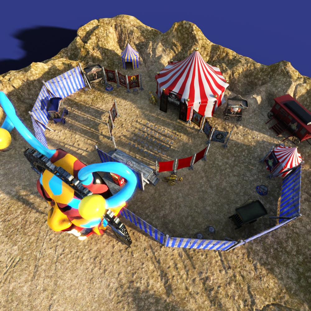 Freak Show for Daz Studio by N/A