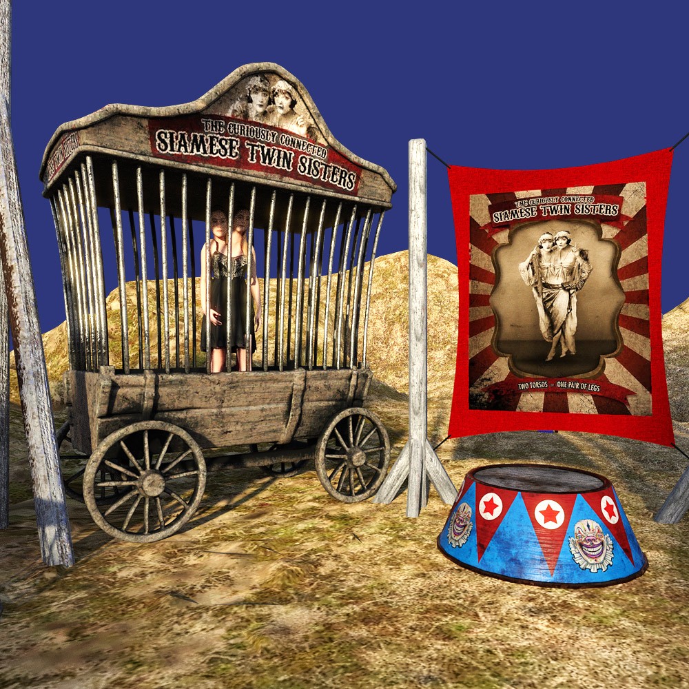Freak Show for Daz Studio by N/A