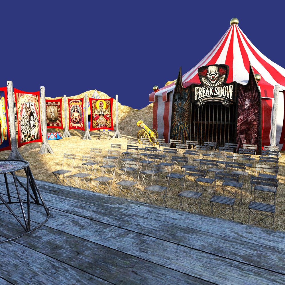Freak Show for Daz Studio by N/A