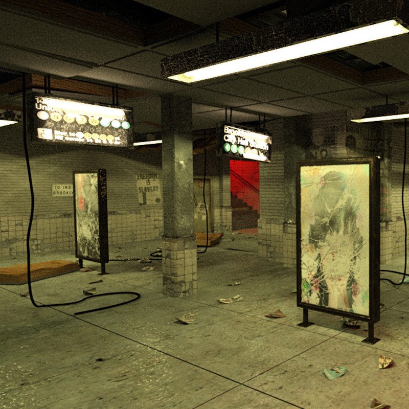 Abandoned Station for Daz Studio by N/A
