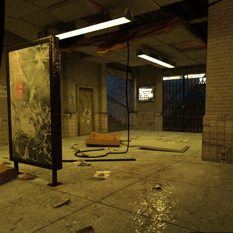 Abandoned Station for Daz Studio by N/A