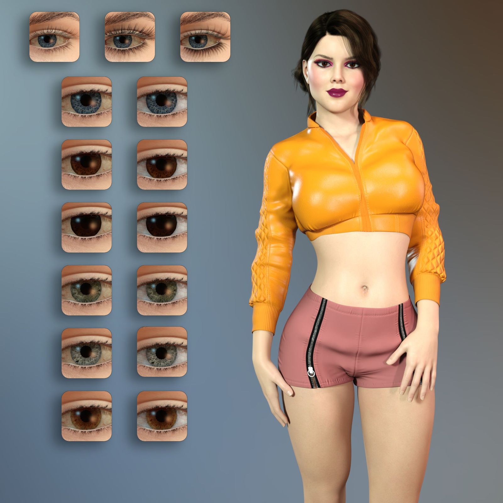 DD Kenna HR for Genesis 8 Female by N/A