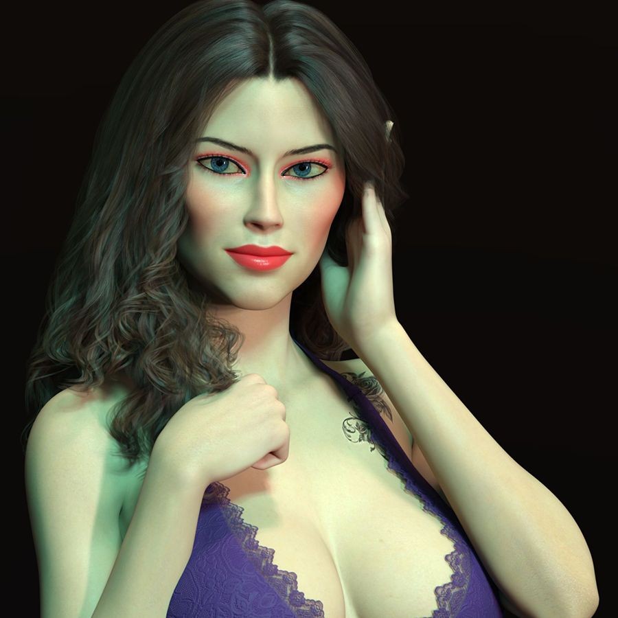 The Girl Next Door 4.2 3D Figure Assets Blackhearted