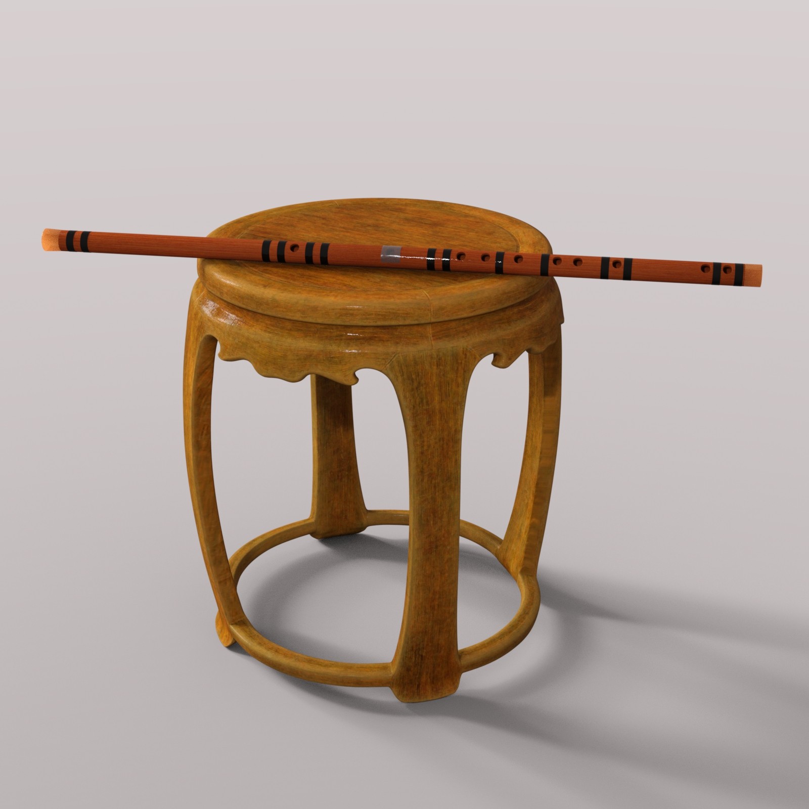 Bamboo Flute Poses for G8F,G8M,Genesis9 by N/A