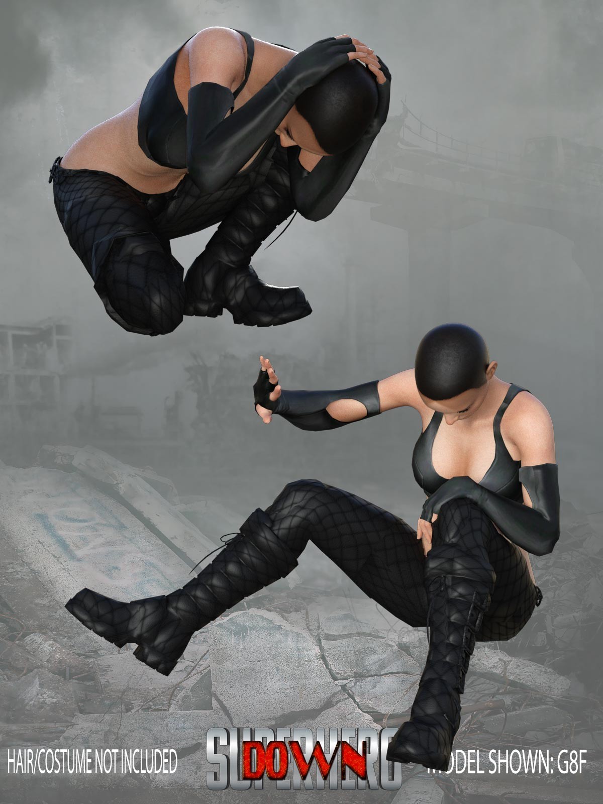 SuperHero Down for G8F Volume 29 by N/A