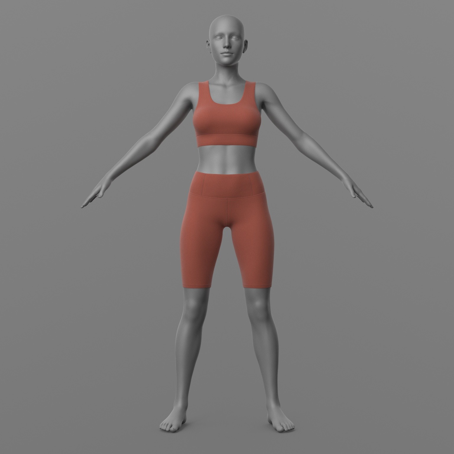 Top and Leggings G8 Female by N/A