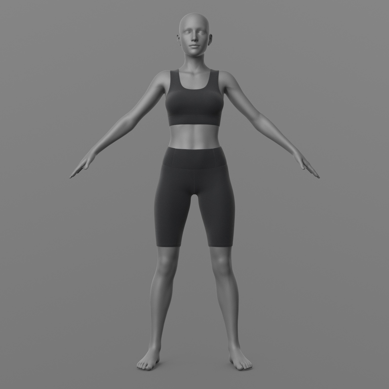 Top and Leggings G8 Female by N/A