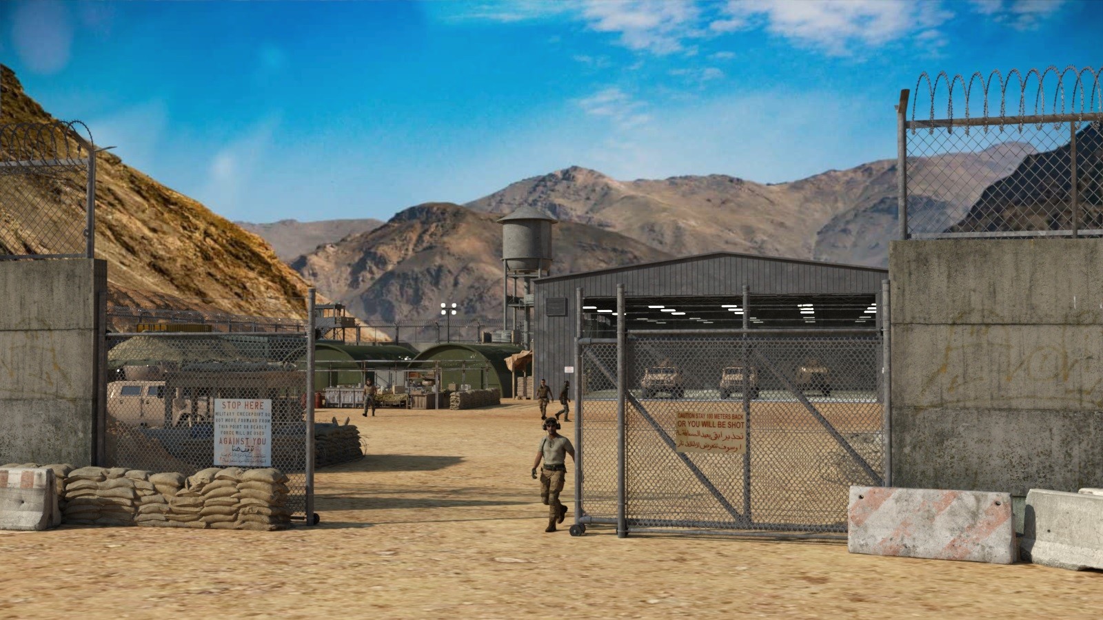 Military Desert Outpost for DAZ by N/A