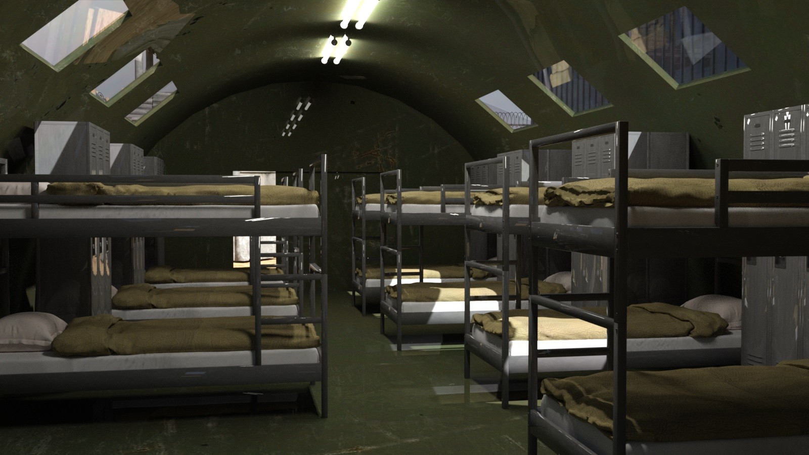 Military Desert Outpost for DAZ by N/A