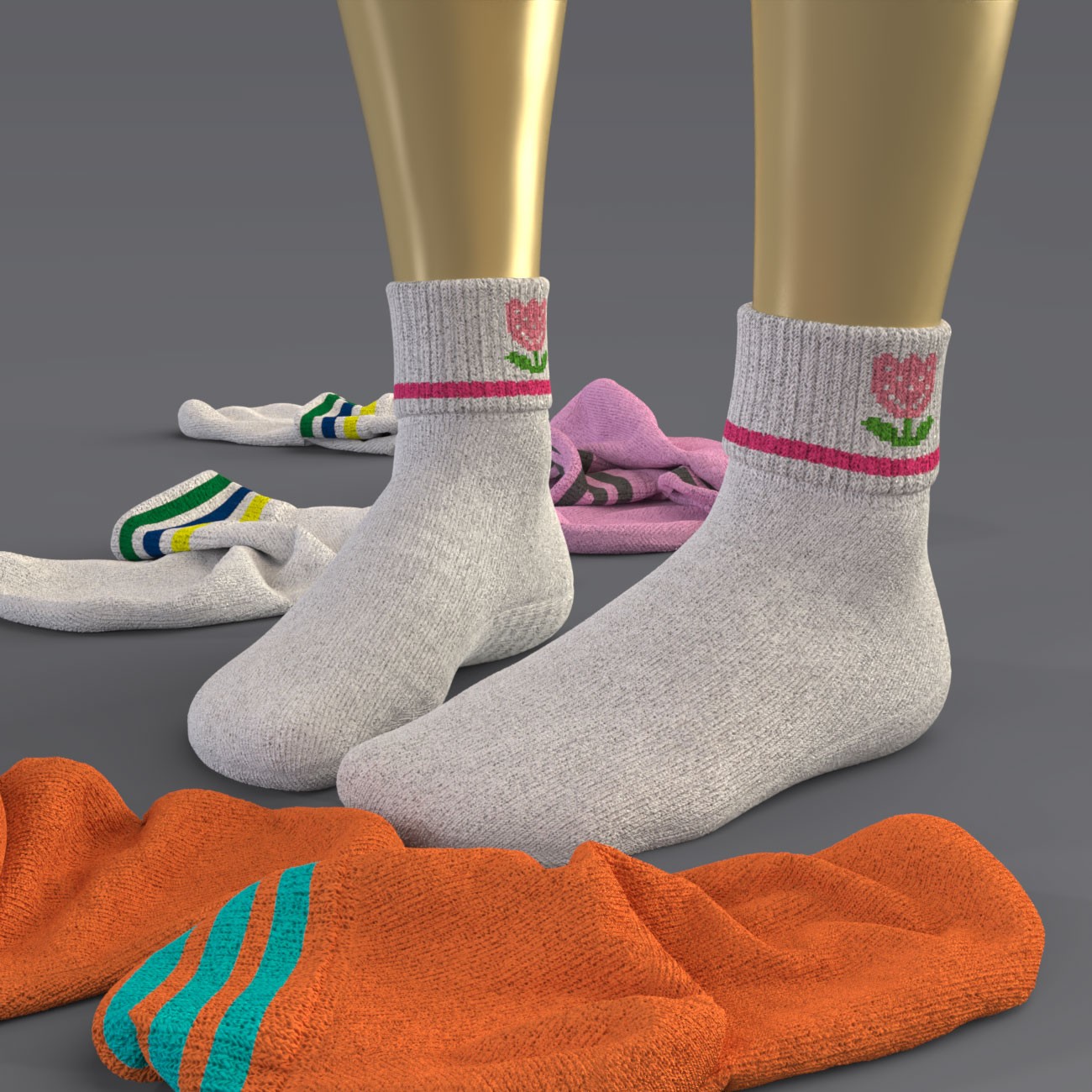 EliteDZ_Socks80s for G8F by N/A