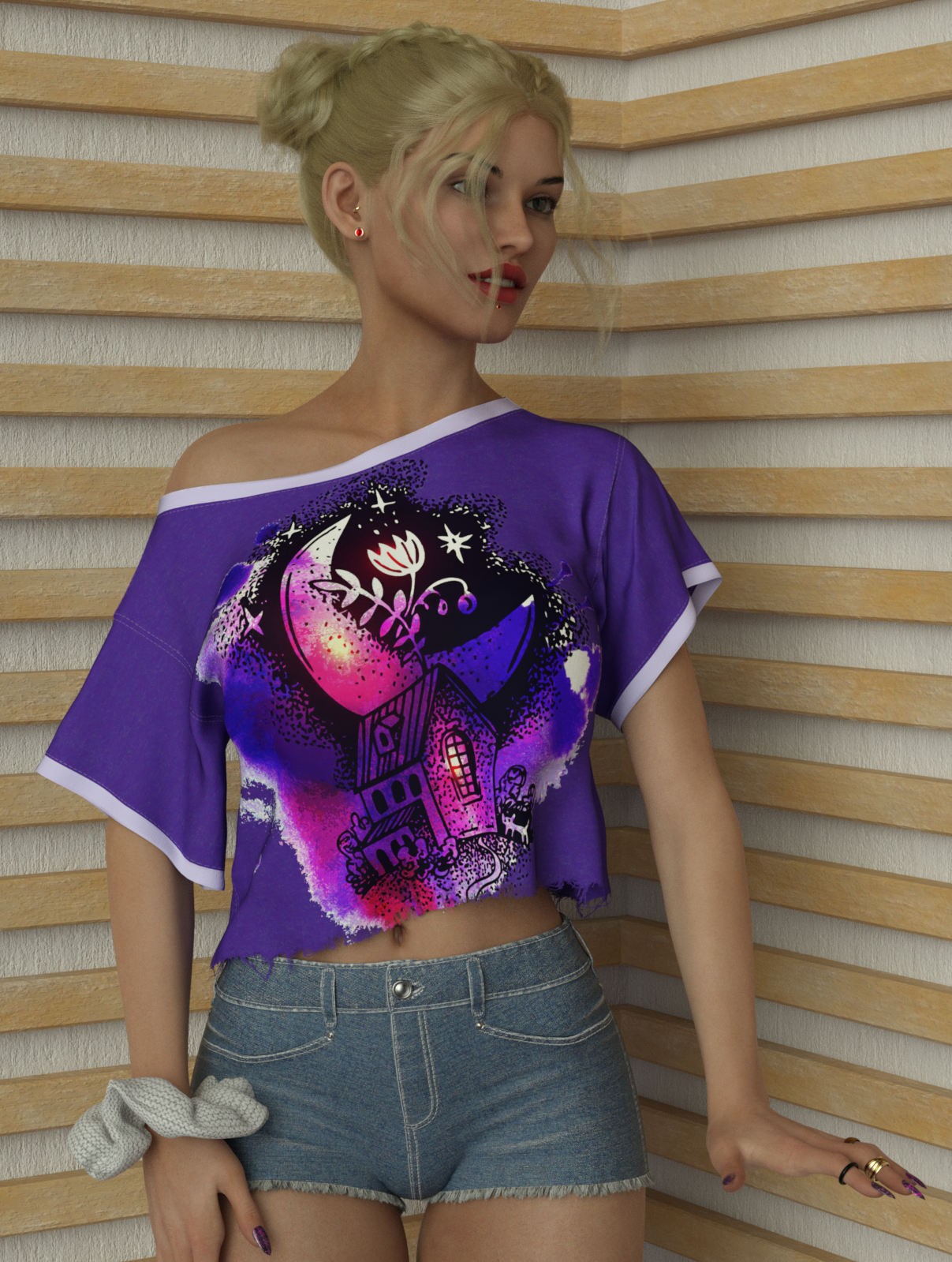 DA-Statements for dForce Oversized Maxine Tee by Sveva