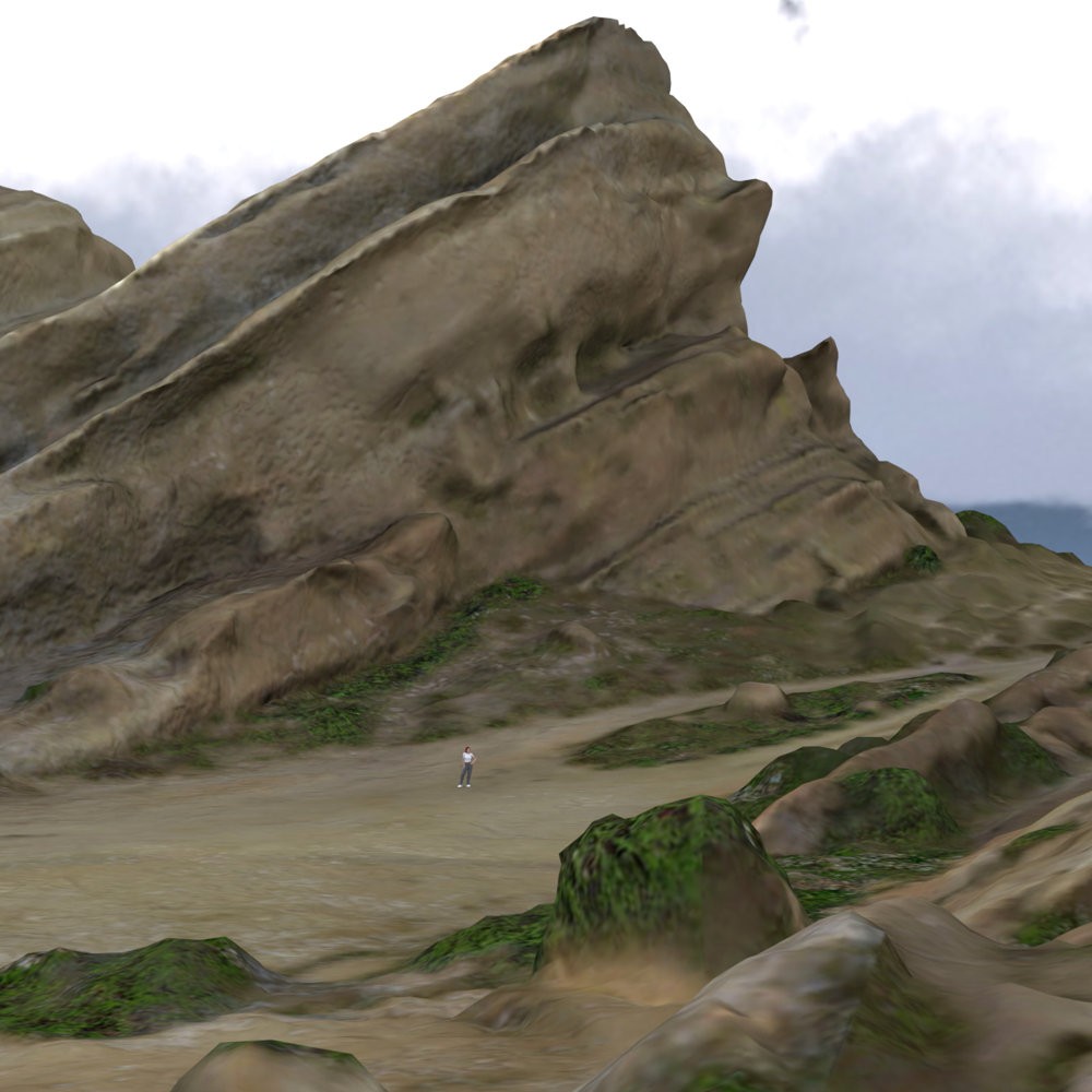 Vasquez Rocks for Poser by N/A