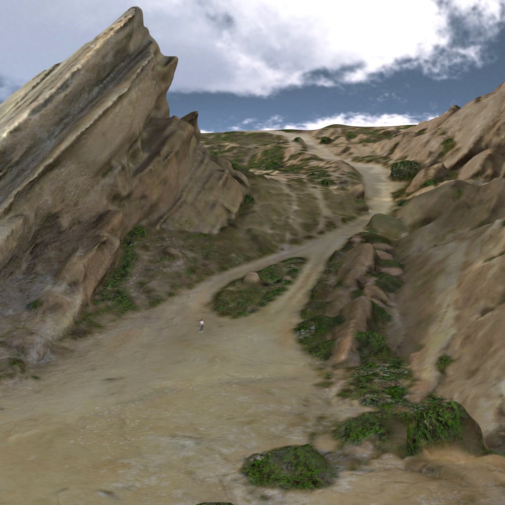 Vasquez Rocks for Poser by N/A