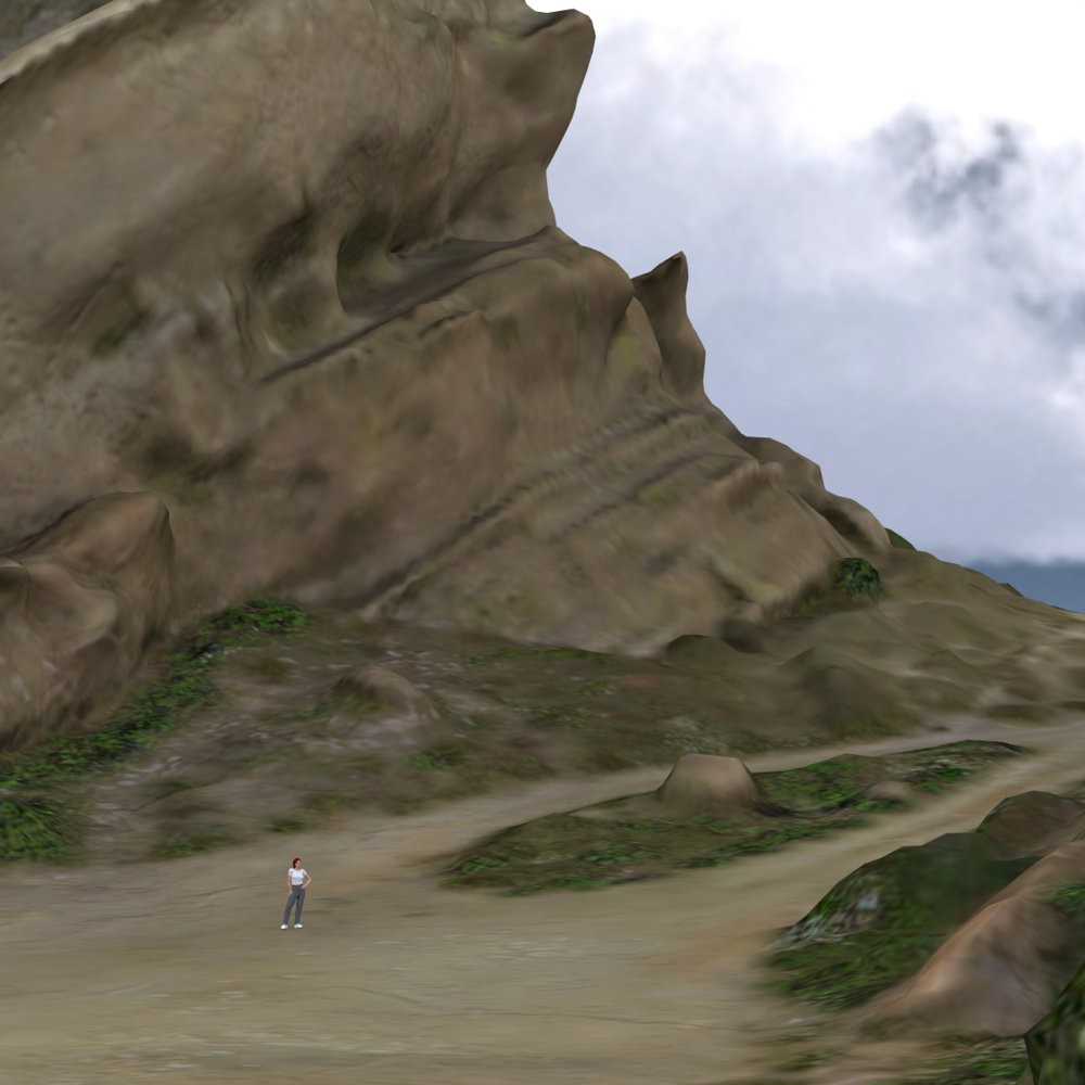 Vasquez Rocks for Poser by N/A