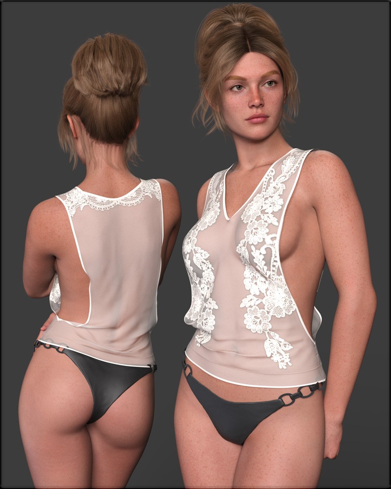 Faxhion - dForce Loose Open Tank by N/A