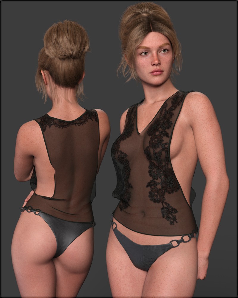 Faxhion - dForce Loose Open Tank by N/A