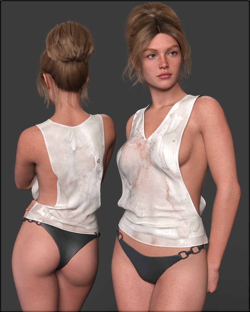 Faxhion - dForce Loose Open Tank by N/A