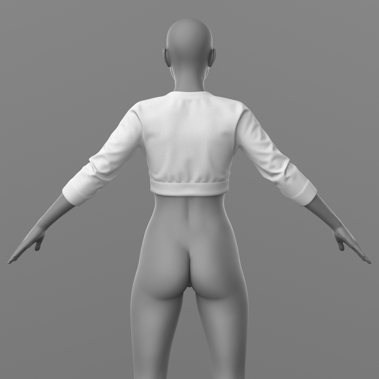 Sweatshirt Short G8 Female by N/A