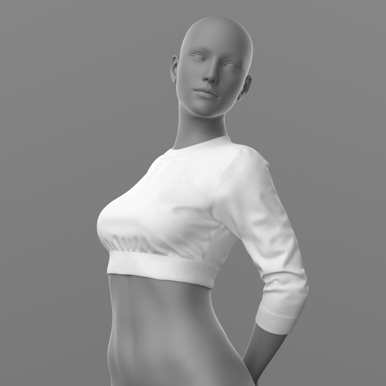 Sweatshirt Short G8 Female by N/A