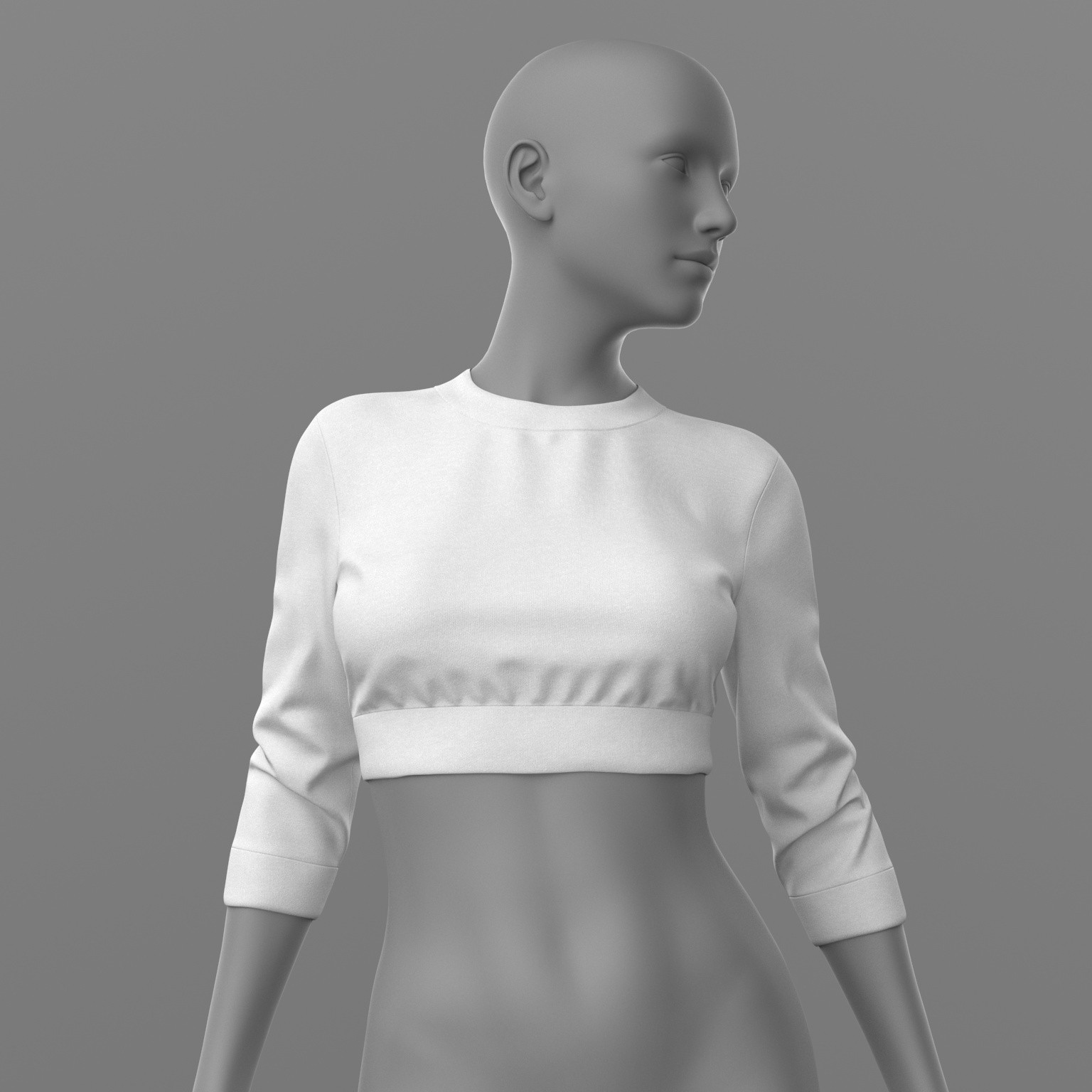 Sweatshirt Short G8 Female by N/A