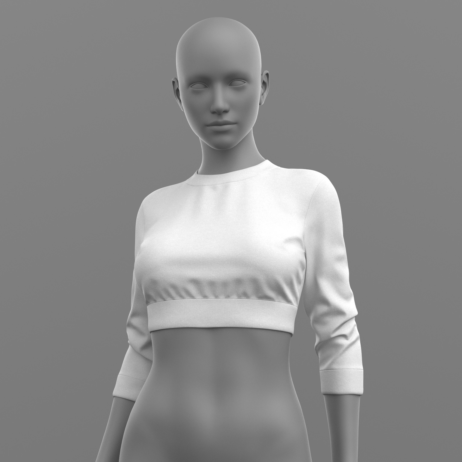 Sweatshirt Short G8 Female by N/A