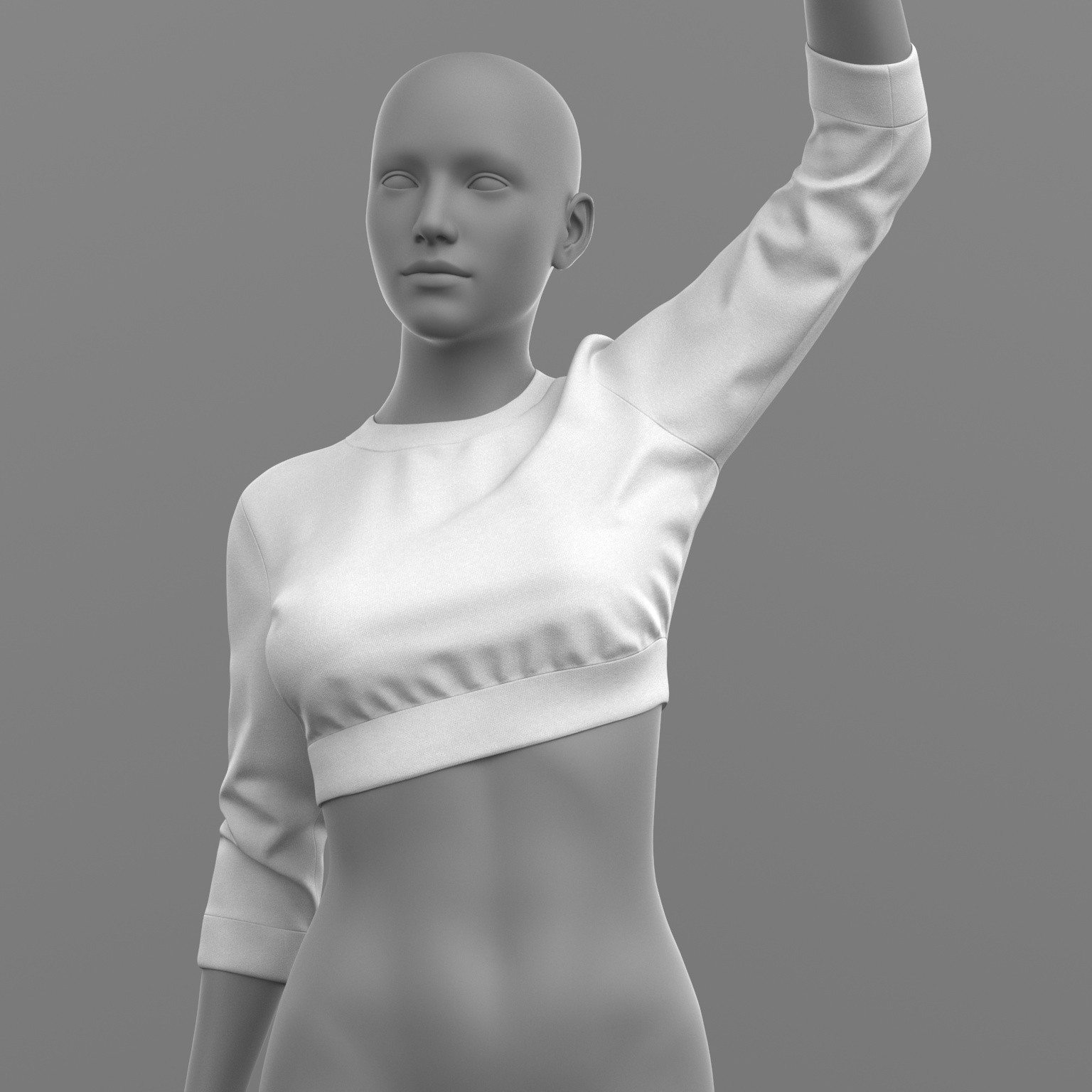 Sweatshirt Short G8 Female by N/A