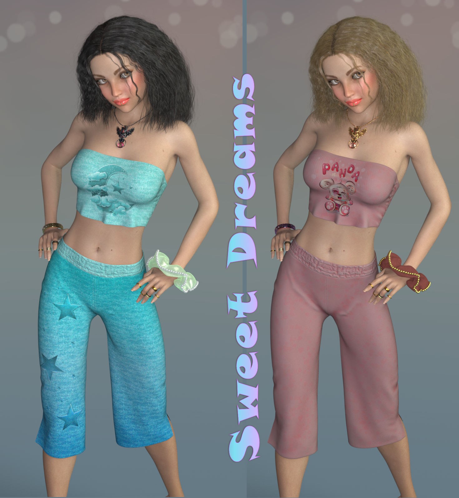 DA-SweetDreams for dForce Capri Sleepwear G8FG8.1 G9 by Sveva by N/A