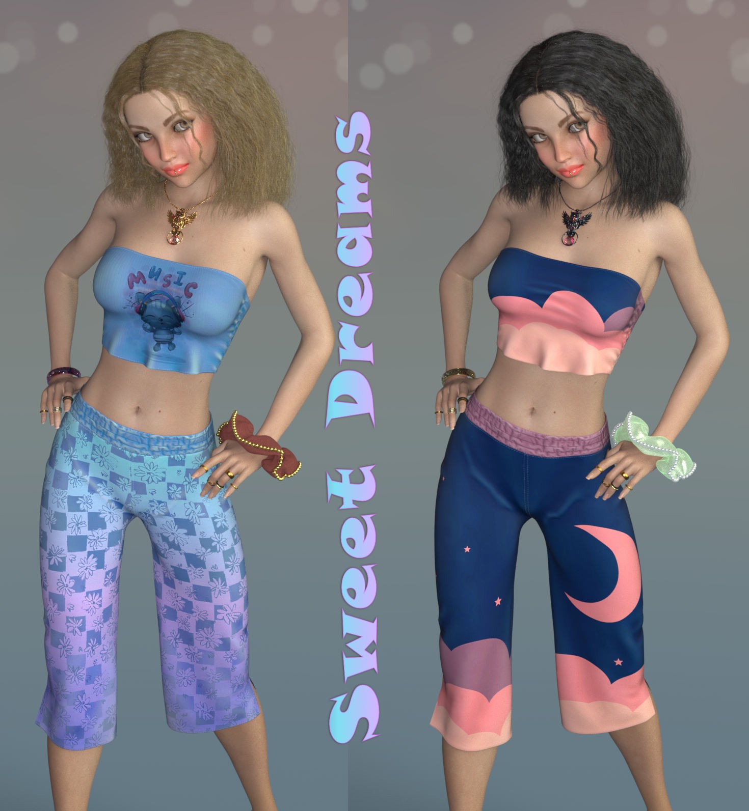 DA-SweetDreams for dForce Capri Sleepwear G8FG8.1 G9 by Sveva by N/A