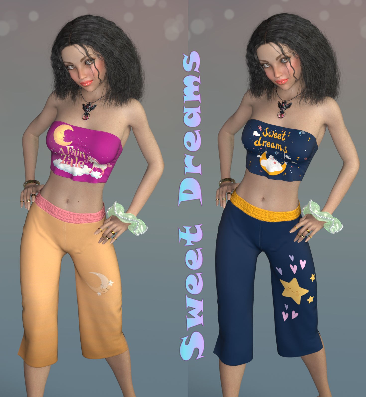 DA-SweetDreams for dForce Capri Sleepwear G8FG8.1 G9 by Sveva by N/A