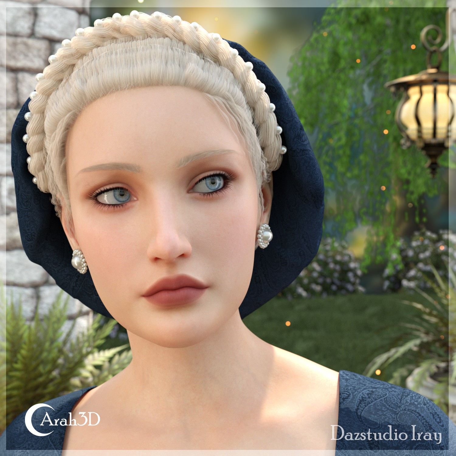 Arah3D Vannozza Snood for G8F and G9 by N/A